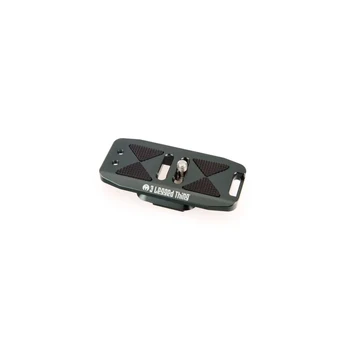 3 Legged Thing 85mm Base Plate with screen slope and strap connector. Compatible with PEAK DESIGN & Arca Swiss Grijs BASE85 PD G