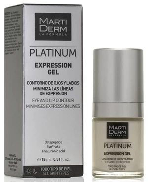 Gelinis kremas paakiams ir lūpų kontūrui Martiderm Expression 15 ml