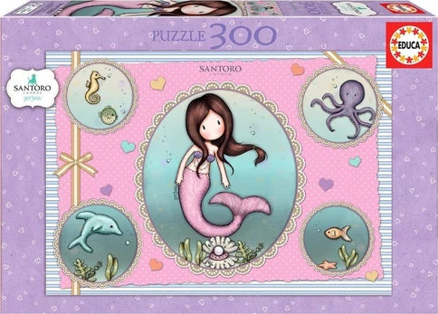 Dėlionė Educa Santoro Gorjuss 460155, 48 cm x 68 cm