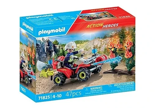 Playmobil - Firefighting Quad (71825)