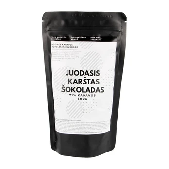 Juodasis karštas šokoladas, 71 %