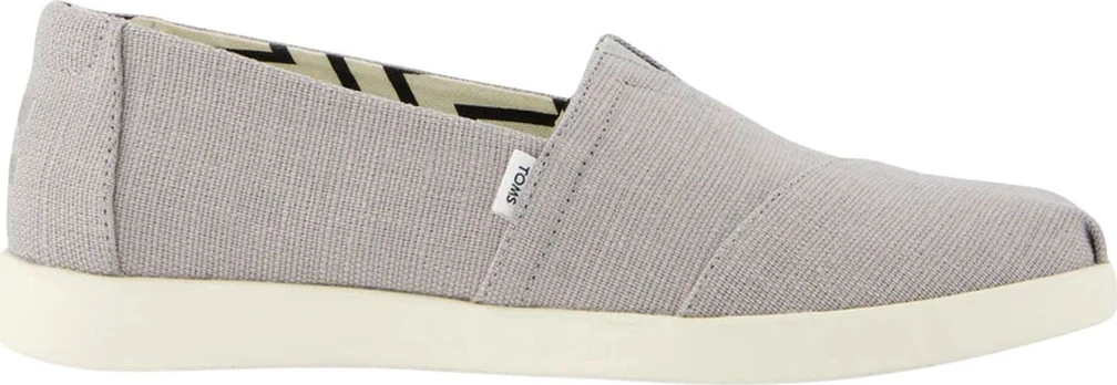 TOMS DRIZZLE GREY HERITAGE CANVAS 10021572 Grey - 38