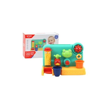 Lean Children's Bath Toy Fountain Grinder Frog Faucet