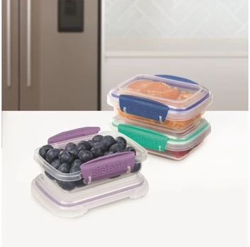 Sistema - 200ml Rectangular Accents 3 Pack (81522-T)