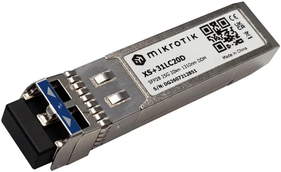 Šakotuvas NET TRANSCEIVER SFP/SFP+/SFP28/XS+31LC20D MIKROTIK