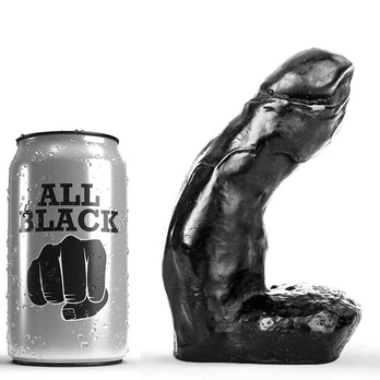 Dildo ALL BLACK 15 cm