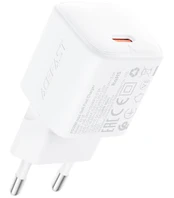 Baltas 1xUSB-C (PD/QC/FCP/AFC) 30W GaN pakrovėjas "Acefast A118"