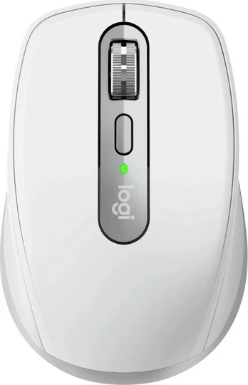 Belaidė pelė Logitech MX Anywhere 3S - RF Wireless + Bluetooth, Laser, 8000 DPI, Pale Grey (White)