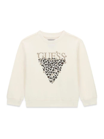 Guess Džemperis K6BQ01 K5893 Balta Regular Fit