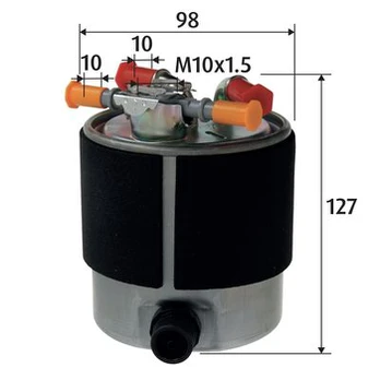 Kuro filtras VALEO 587616