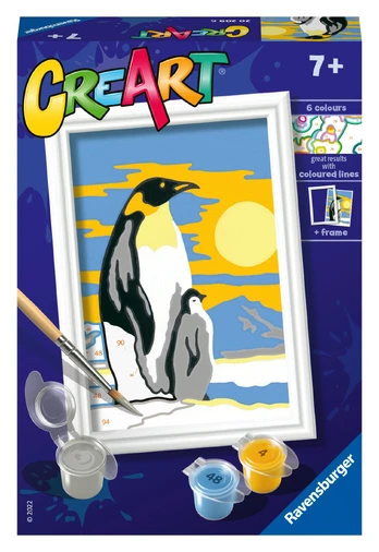 „Ravensburger Paint“, sukurta „Numbers Penguin“ šeimos