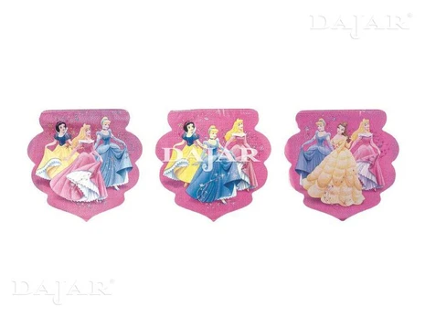 Baner su flagami Magiczne Princesės DISNEY