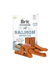 Brit Jerky Salmon Protein Bar skanėstas 80g kaina