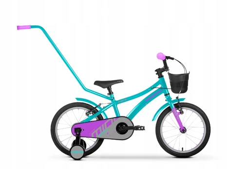 Dviratis Tabou Miss Lite 16 turquoise-violetinė