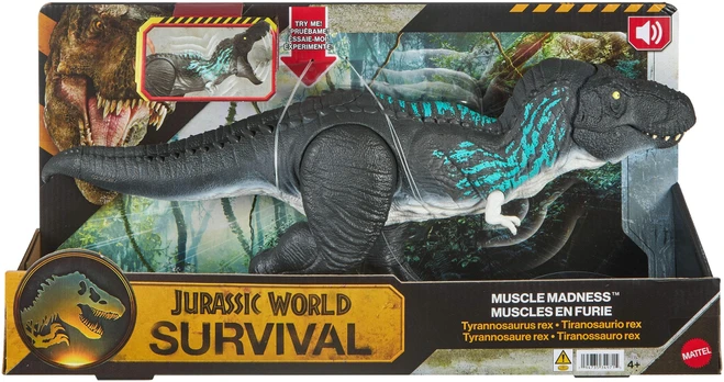 Mattel JURASSIC WORLD T-Rex ryczšcy JKG92 /2