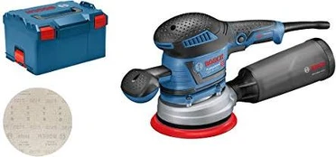 Ekscentrinis šlifuoklis BOSCH PRO GEX 40-150 (su L-BOXX)