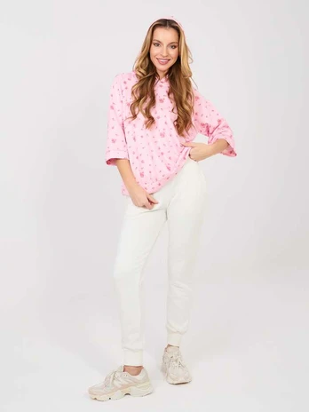 Italy Moda Bluzka-IT-BZ-22278.74-rožinis