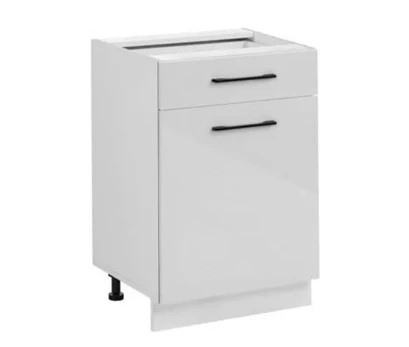 Virtuvės spintelė Frida Dół 60/81 1D1S, balta