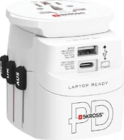 Skross PRO Light USB AC45PD World 1xUSB-C PD + 1 x USB-A 45W kaina