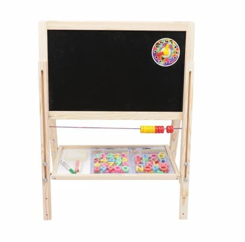 Wooden blackboard - TRW / 2803 - adjustable multifunctional - MAGNETIC