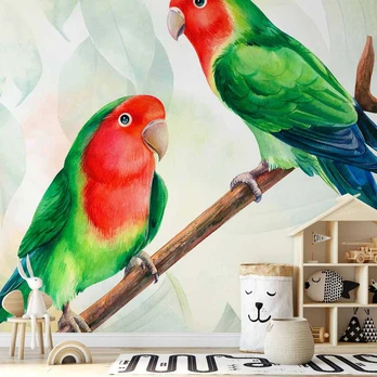 Artgeist Fototapetas - Lovebirds