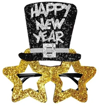 Widmann Guld briller Happy New Year