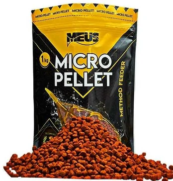 Peletės Meus, 4 mm, braškė, 1kg