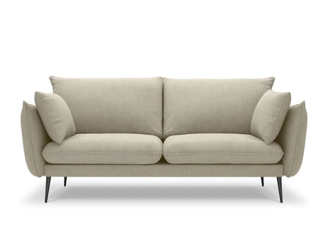 Trivietė sofa Milo Casa Elio, smėlio spalvos