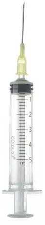 Ico Plus Švirkštas su Adata 0,9x25 5ml G20