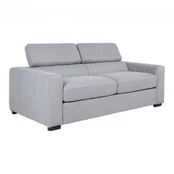 Sofa bed KINGSTON 3-seater, grey kaina