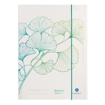 Aplankas su guma Herlitz Greenline Ginkgo, A4