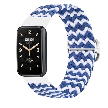 Telcon BARIDED STRAP MI BAND 7 PRO| M7 PRO (7) Mėlynas AND Baltas
