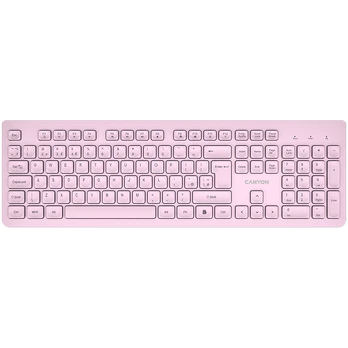 CANYON keyboard HKB-W01 UK/US AAA Wireless Pink