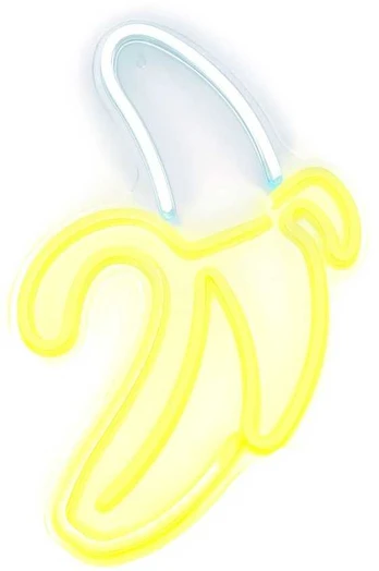 Neoninis LED USB - Banan modelis