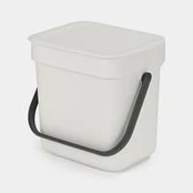 Brabantia Brabantia Sort & Go Waste Bin Light Pilkas 3 L