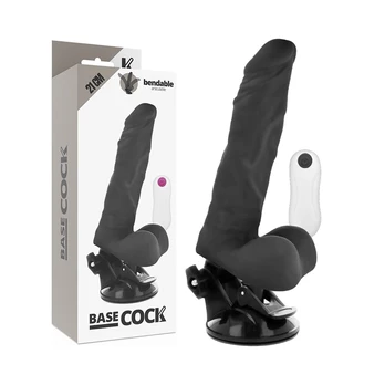 Dildo BASECOCK REALISTIC VIBRATOR 21 cm