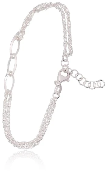 Diamond Sky Jewelry Sidabrinė apyrankė „Frosty Dawn V“