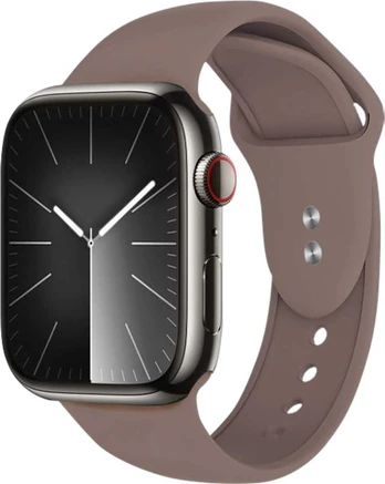 Crong Liquid – Strap for Apple Watch 44/45/46/49 mm (ruda)
