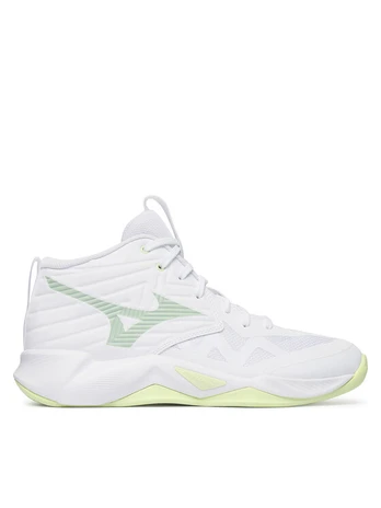 Mizuno Batai uždaroms aikštelėms Wave Momentum Pro Mid V1GC2545 Balta