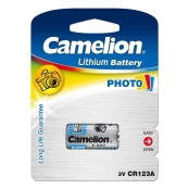 Camelion CR123A, Lithium, 1 pc(s) kaina