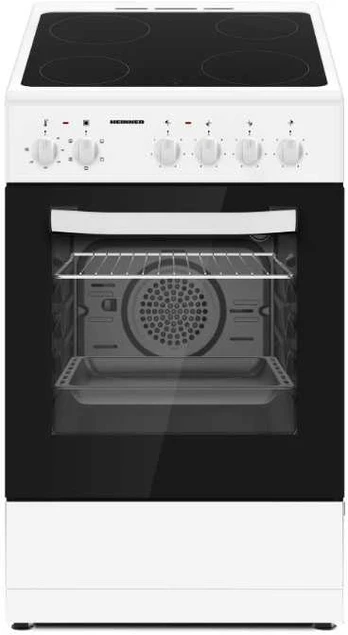 Elektrinė viryklė Heinner HFSC-S56E4VWH