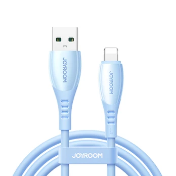 Joyroom S-A59 Vibrant Series 3A USB-A - Lightning cable 1.2m - mėlynas