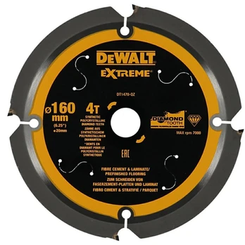 DEWALT Zagripa PCD 165x20x4T