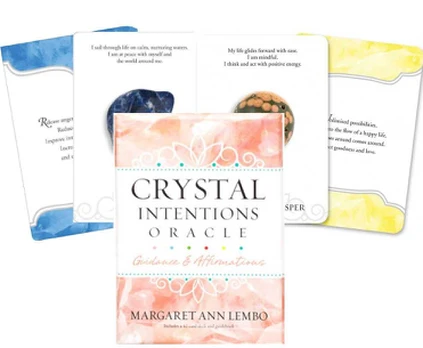Crystal Intentions Oracle: Guidance & Affirmations orakulo kortos