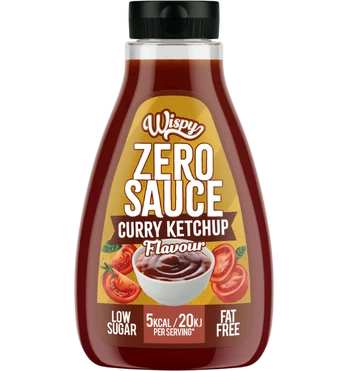 Wispy Zero Sauce, Curry Ketchup, 430 g