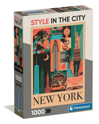 Clementoni CLE puzzle 1000 Compact New York 37116