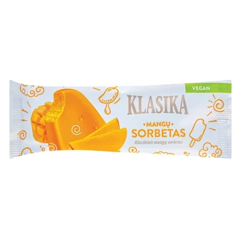 Mangų sorbetas KLASIKA, 80 ml