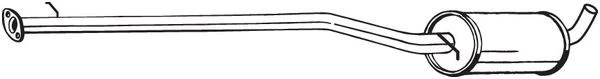 Vidurinis duslintuvas BOSAL 287-171