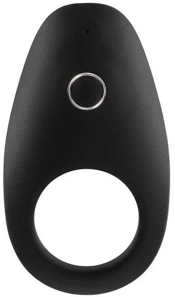 So Divine Vyriškas Vibrating Ring vibruojantis penio žiedas Juodas