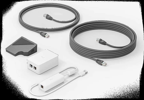 LOGITECH PoE Injector with plug set - OFF Baltas - OTHER - WW - POE INJECTOR W/ PLUG SET